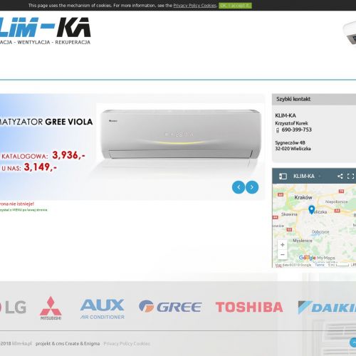 Klimatyzacja do biura - Kraków