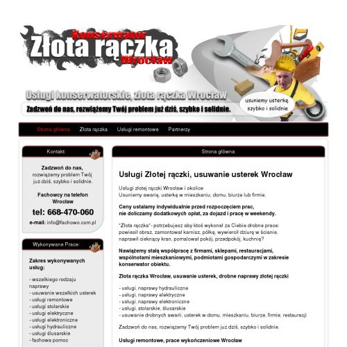 Wrocław - usuwanie drobnych awarii