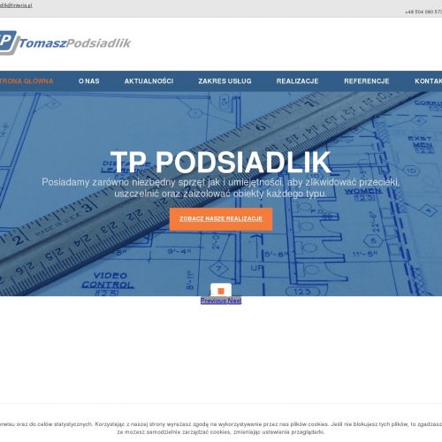 Iniekcja dylatacji w Warszawie