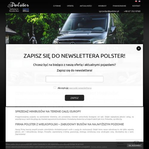 Sprzedaż minibusów w Warszawie