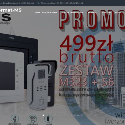 Białystok - system sygnalizacji pożarowej