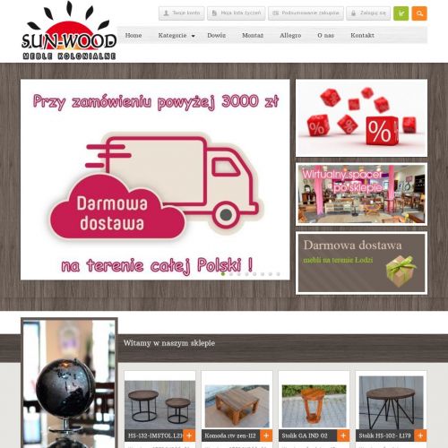 Meble kolonialne łódź w Wrocławiu