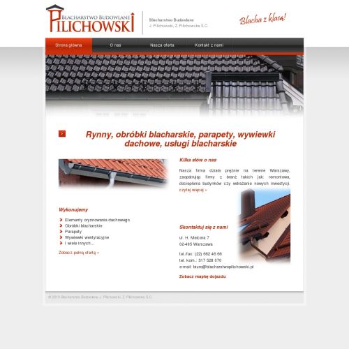 Warszawa - blachodachówka