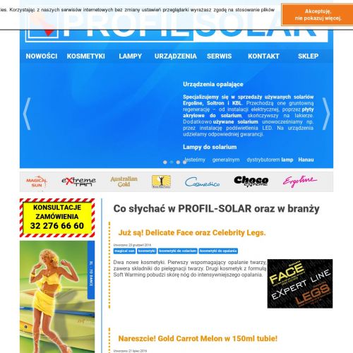 Serwis solarium