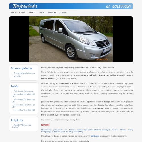 Przewóz osób bieszczady w Ustrzykach Dolnych