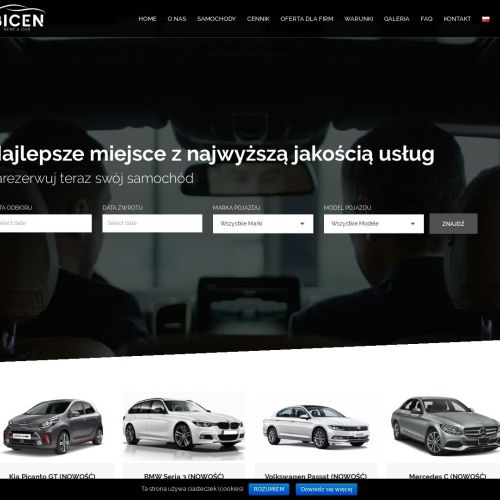 Wypożyczalnia aut nowych w Warszawie