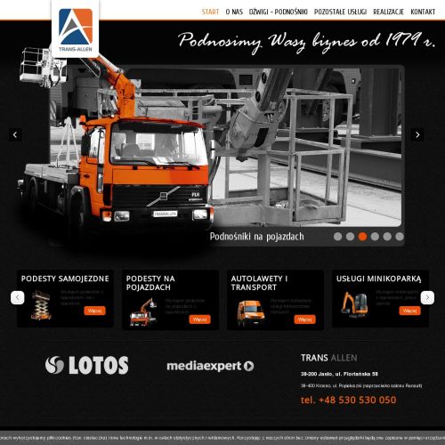 Podnośnik gąsienicowy pająk ruthmann bluelift w Jaśle