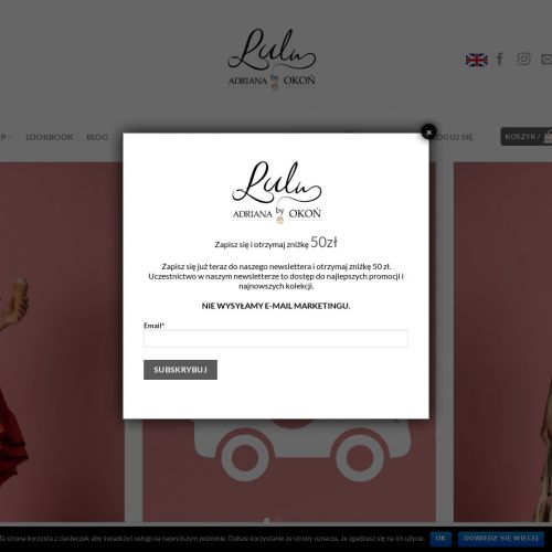 Luksusowa sukienka koronkowa