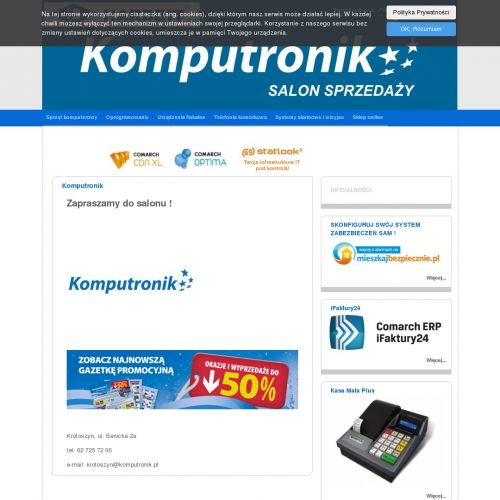 Kasy fiskalne ostrów