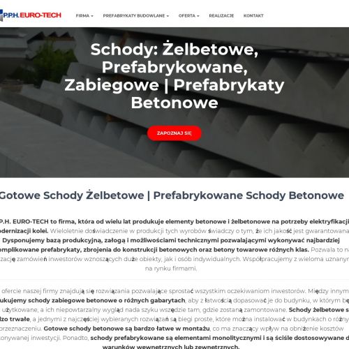 Producent schodów prostych - Poznań