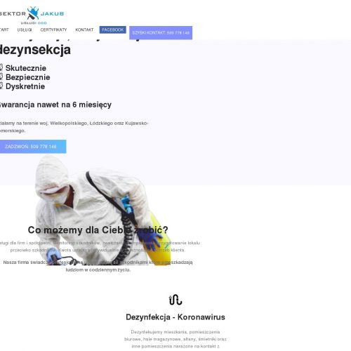 Odkażanie lokali gastronomicznych w Ostrowie Wielkopolskim