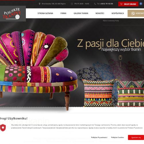 Polskie tkaniny - Kępno
