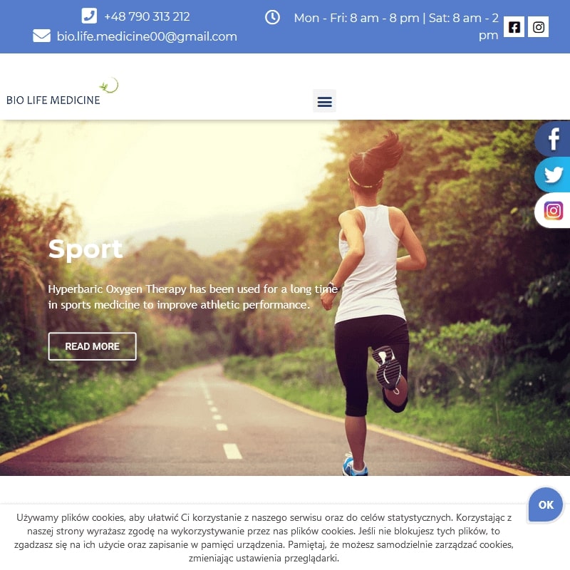 Skawina - rehabilitacja po złamaniu