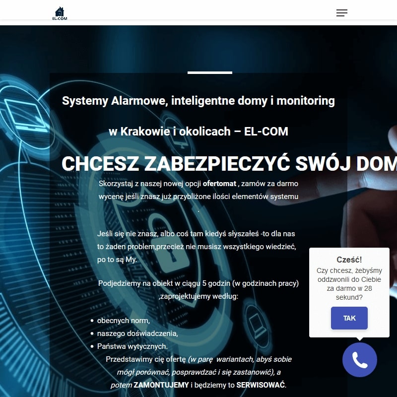 Instalacja inteligentnych domów - Kraków