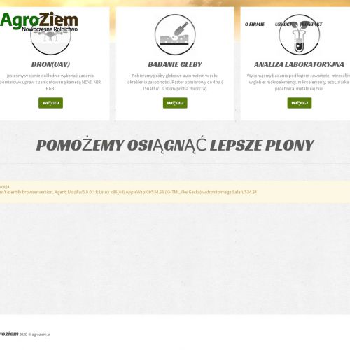 Drony w rolnictwie - Wrocław