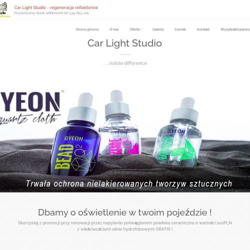 Metalizowanie odbłyśników - Mielec