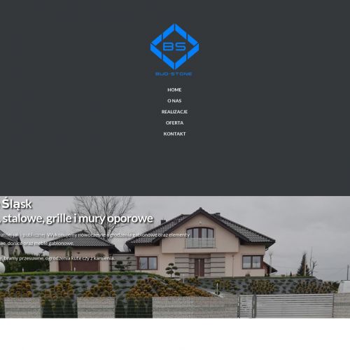 Mur oporowy ogrodzenie