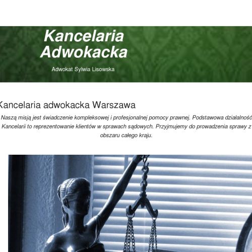 Adwokat karnista w Warszawie