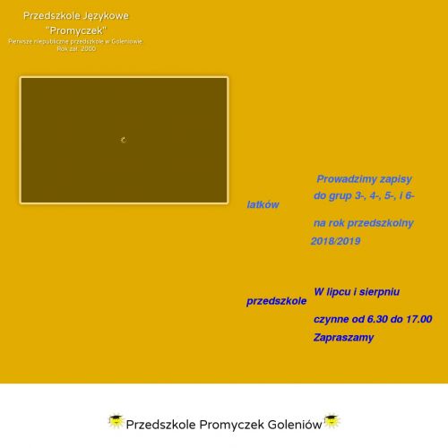 Przedszkola w goleniowie
