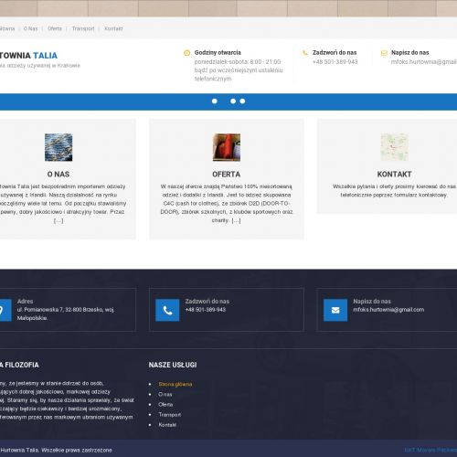 Brzesko - hurtownia odzieży używanej