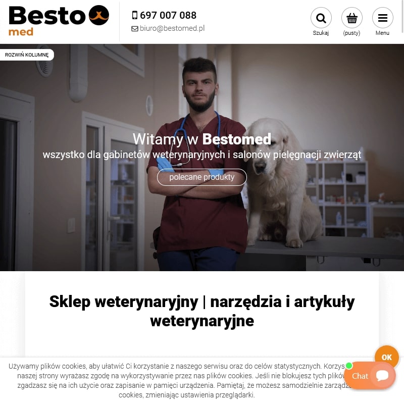 Bandaże weterynaryjne