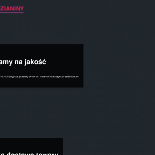 Tkaniny łódź
