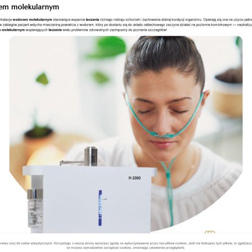 Terapia wodorem molekularnym