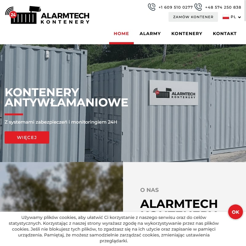 Kontenery magazynowe w Lublinie