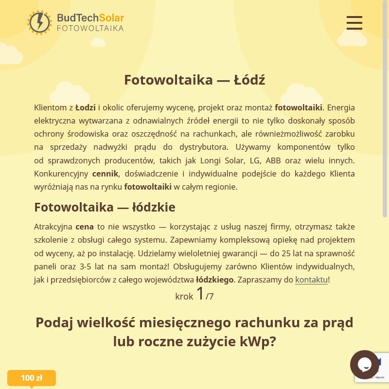 Fotowoltaika łódź w Łodzi