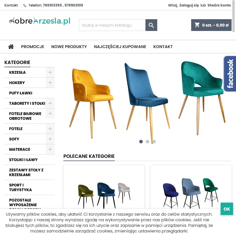 Fotel gamingowy racer