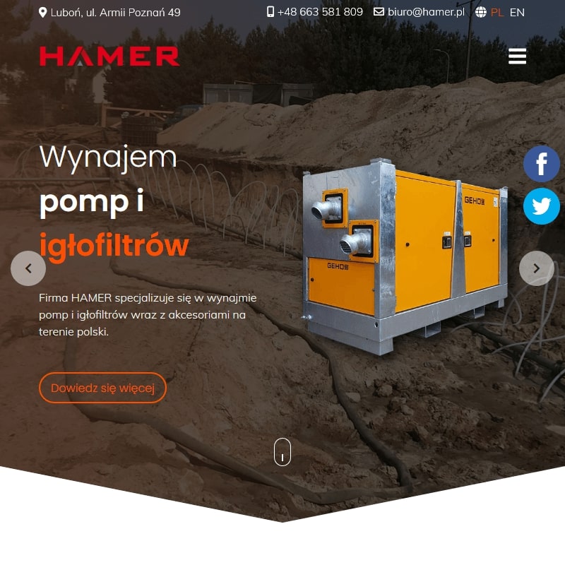 Poznań - obniżanie poziomu wód gruntowych