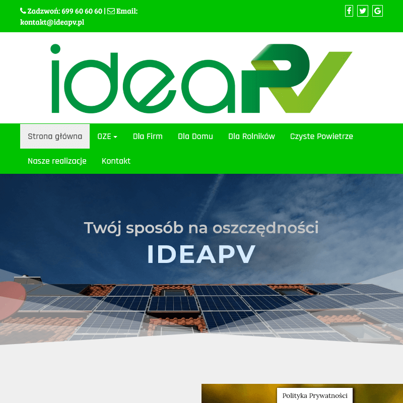 Panele monokrystaliczne w Bydgoszczy