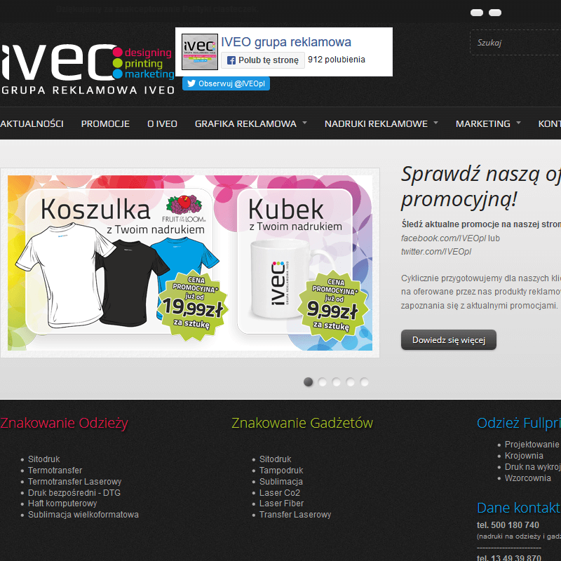 Znakowanie odzieży firmowej - Jasło