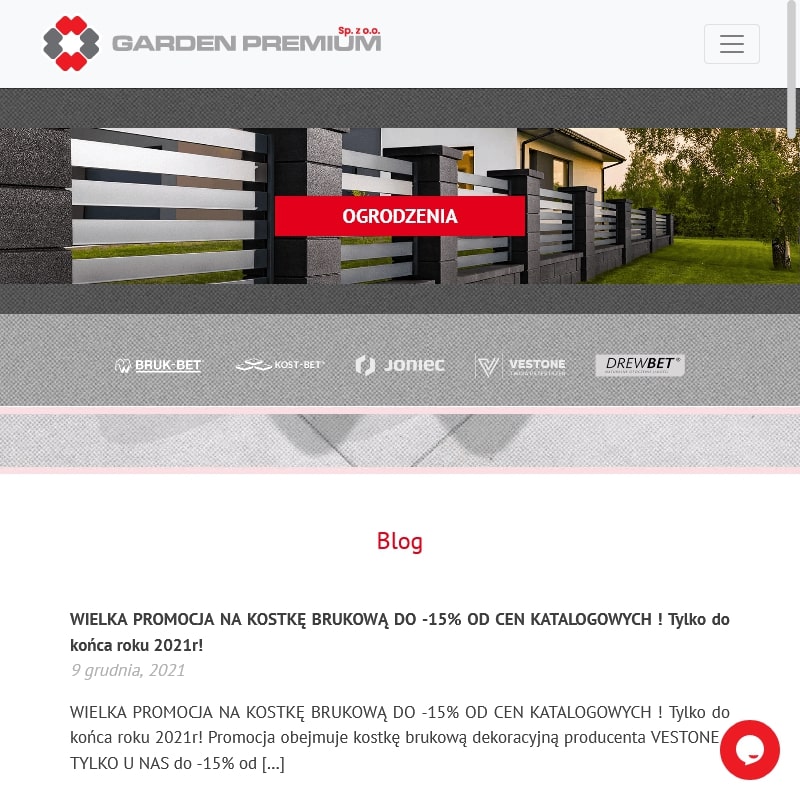 Ogrodzenia panelowe - Słupca