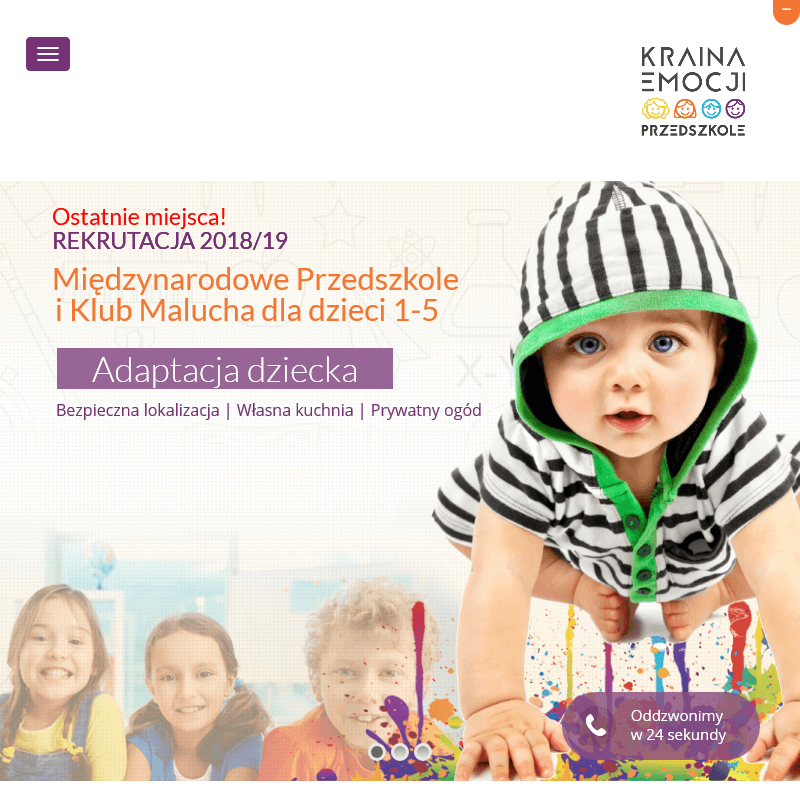 Przedszkole montessori mokotów w Warszawie