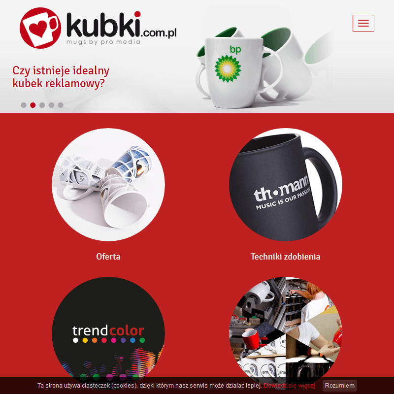 Kubek termiczny z nadrukiem