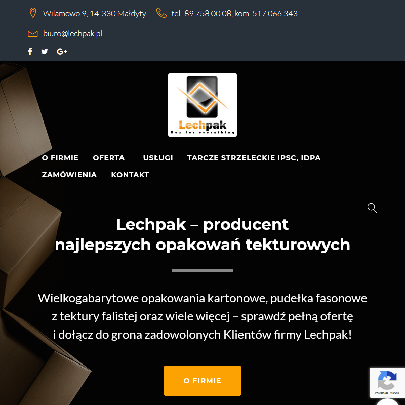 Produkcja opakowań kartonowych