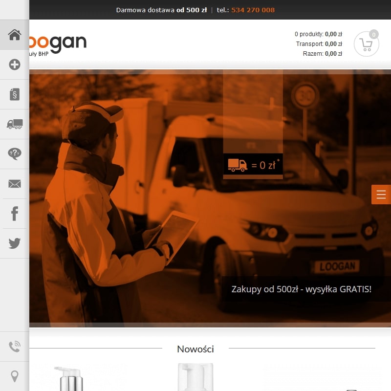 Internetowa hurtownia bhp