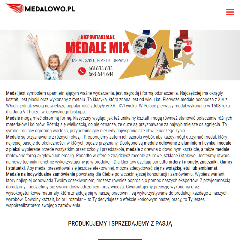 Producent medali sportowych