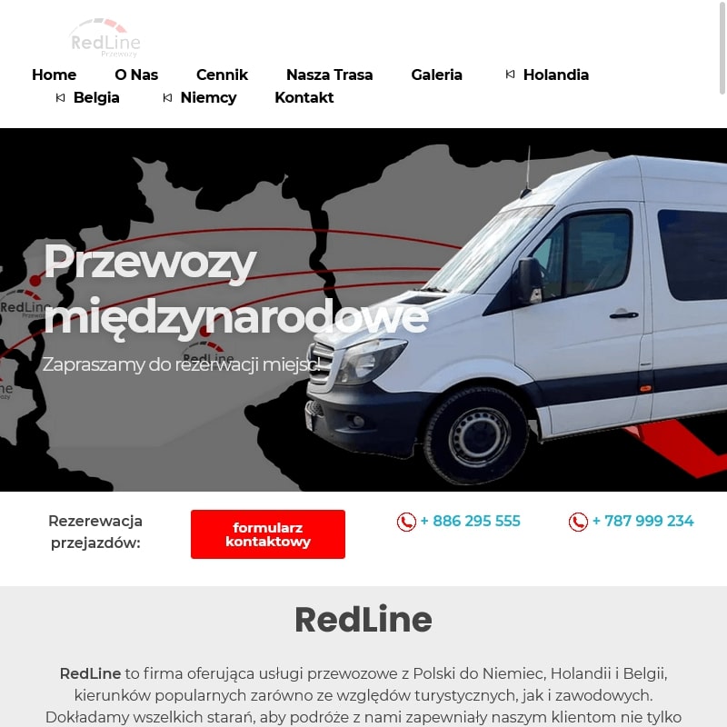 Przewóz osób do holandii